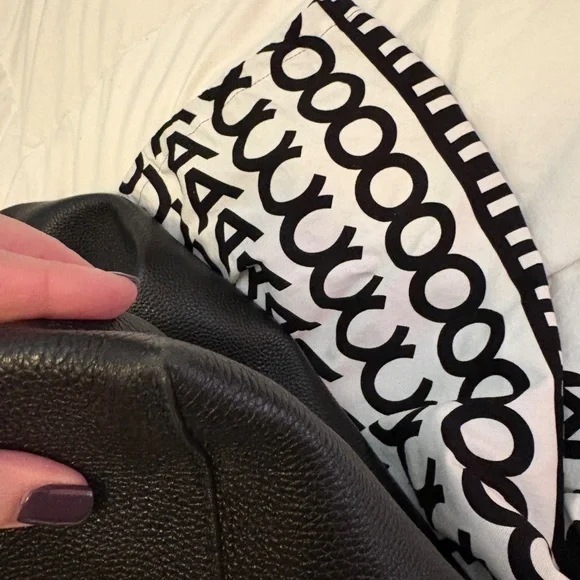 Marc Jacobs XL Sack Bag Black Leather - Picture 11 of 14